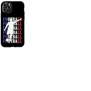 Foot Football Footballeur Joueur de Foot garçon Enfant Retro Coque pour iPhone 11 Pro