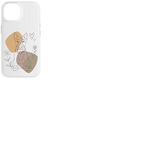 Line Art Scottish Terrier Minimalist Coque pour iPhone 14