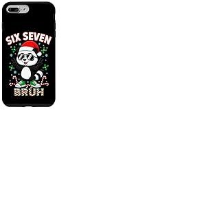 6 7 Meme de No&euml;l PandaSix Seven Brush Coque pour iPhone 7 Plus/8 Plus