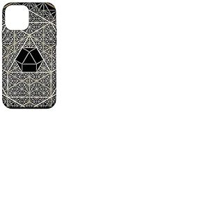 Géométrie sacrée Octaèdre Hexagone Géométrique Hexagone Coque pour iPhone 12 Mini