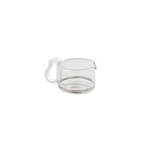 Fackelmann 2002350 Verseuse à café pour cafetière Philips Confort Blanche, verseuse cafetière Philips, verseuse à café 12 Tasses, Plastique, Verre