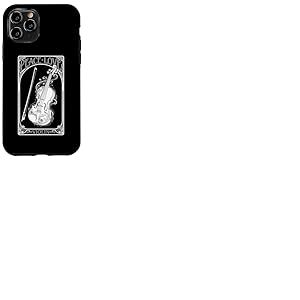Violoniste Violon Violon Musicien Vintage Peace Love Coque pour iPhone 11 Pro