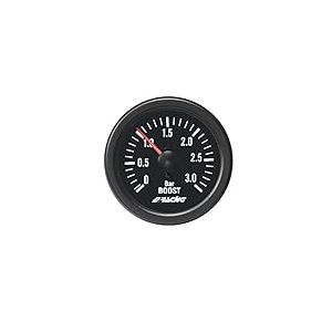 Simoni Racing BV/B2 indicateur pression Turbo Moteurs Diesel, Bleu/rouge