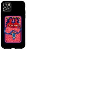 Sirène jumeaux fantaisie fantaisie vibrante Coque pour iPhone 11 Pro Max