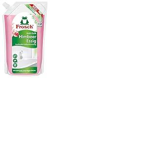 Frosch Nettoyant anti-calcaire au vinaigre de framboise, extra puissant contre la salet&eacute; et le calcaire, pour cuisine et salle de bain, dans une recharge (1 x 950 ml)