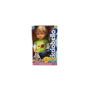 Cicciobello Best Friends Cicciobello Poupée 42 cm avec Fonction Plante, modèle avec t-Shirt Vert avec Recette au Dos, pour Enfants à partir de 2 Ans