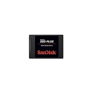 SanDisk SSD Plus SSD 250 Go, Disque SSD Interne, SATA III 2.5", Vitesse de Lecture jusqu'à 530 MB/s, Mettez Votre Ordinateur à Niveau avec Un Disque SSD Rapide