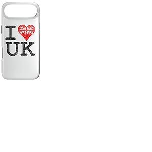 Drapeau Britannique I Love The United Kingdom Union Jack Coque pour iPhone Air