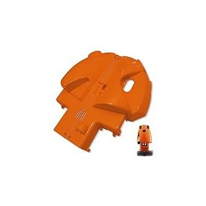 GIANTO Coque latérale compatible avec Didiesse Frog – Coque de rechange pour machines à café Espresso à dosettes, coques plastiques gauche et droite – Orange