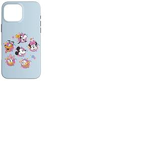 Disney Mickey & Friends Spring Easter Friendly Flower Faces Coque pour iPhone 16 Pro Max