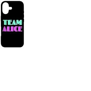Cheer for Alice Show Support Be on Team Alice 90s Style Coque pour iPhone 17