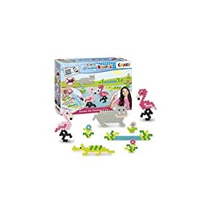 CRAZE SPLASH BEADYS Perle a repasser sans Repassage Starter Kit FLAMANT ROSE Perles d'Eau Loisir cr&eacute;atif Perle collante &agrave; l'Eau Bricolage Enfant 20579 Multicolore