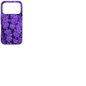 Bouquet de Lavande botanique en Forme de c&oelig;ur Violet Coque pour iPhone 17 Pro