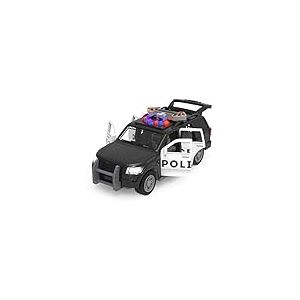 Driven by Battat - Police SUV, 20 cm - V&eacute;hicule de Police - Voiture Jouet avec lumi&egrave;res et Son - Rescue Cars et Jouet pour Enfants - Pi&egrave;ces Mobiles - 3 Ans et +