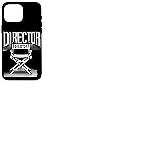Chaise de réalisateur de cinéaste, Directeur, Design Regisseur Coque pour iPhone 16 Pro Max