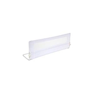 Safetots Barrière de Lit pour Bébé, Barrière de Sécurité pour Bébé, Barrière de Lit Enfant Sécurisée, 140cm de Largeur x 50cm de Hauteur, Couleur Blanc