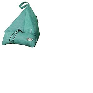 Book Seat Coussin de support pour livre ou tablette, bleu turquoise