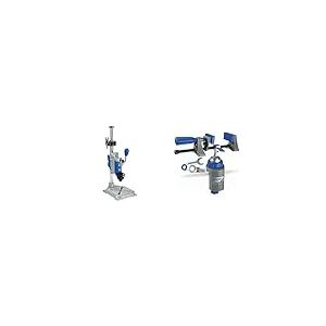 Dremel 220 Support Perceuse à Colonne Workstation & Etau Multi-Vise outil 3-en-1 étau stationnaire, serre-joint autonome et porte-outil 26152500JA