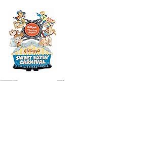Vintage Kelloggs (Sweet Eatin' Carnival 60 x 80 cm Toile Imprimée