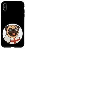 Angleterre Drapeau Carlin Dr&ocirc;le Britannique Coque pour iPhone XS Max