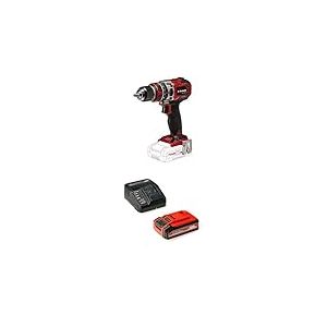 Einhell Professional Perceuse Visseuse à percussion sans fil TE-CD 18/50 Li-i BL Solo Power X-Change (Li-ion, 18V, moteur sans charbon, Couple 50 Nm) avec Chargeur et Batterie 4,0Ah PLUS