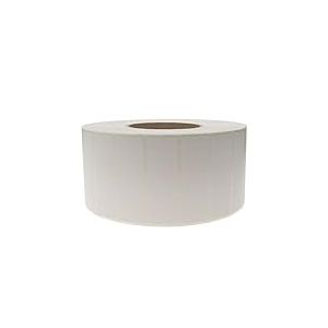 Cablematic PN20071610010174124 - BM58 Lot de 8 &eacute;tiquettes adh&eacute;sives pour imprimante Thermique directe 76,2 x 25,4 mm Blanc