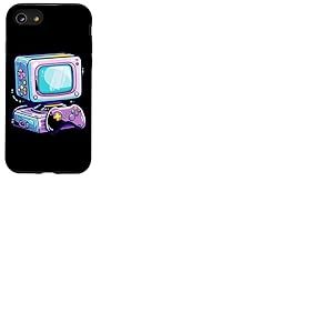 Jeux PC Comic Style Jeux d'ordinateur Coque pour iPhone SE (2020) / 7 / 8