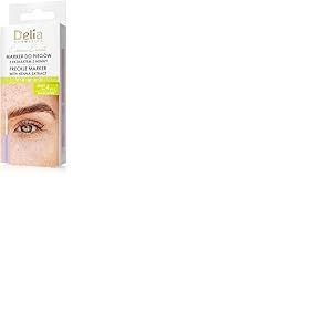 Delia Cosmetics Freckle Marker - Facile à utiliser - Précis - Formule végétalienne - Look naturel - Tendances de maquillage - Tenue jusqu'à 4 jours - 4ml