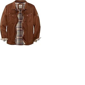 Legendary Whitetails Journeyman Veste Chemise doubl&eacute;e en Flanelle pour Homme Manteau r&eacute;sistant &agrave; l'eau V&ecirc;tements d'automne Robustes, Cuivre Rouille, XXL Grand Haut