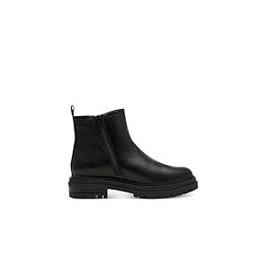 s.Oliver Bottines Chelsea pour femme 5-25449-43 - Noir z&egrave;bre, taille 39 EU, Noir z&eacute;br&eacute;, 39 EU