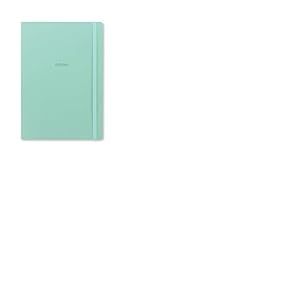 Letts of London Agenda semainier 2025 Edge A5 avec notes – Bleu canard