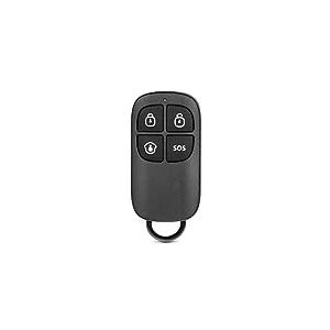 Chuango RC-80 Télécommande de Contrôle pour Système d’Alarme - Compatible avec Détecteurs et Capteurs de Mouvements - Alarme Maison sans Fil - Système de Sécurité Domotique - Bouton de Panique SOS