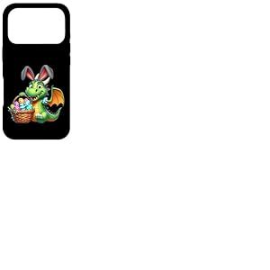 Oreilles de Lapin Mignon Dragon &oelig;ufs de P&acirc;ques Chasse Enfants Filles Gar&ccedil;ons B&eacute;b&eacute; Coque pour iPhone 17 Pro