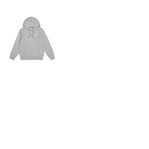 Champion Legacy Basics W-Light Powerblend Polaire &agrave; Capuche pour Femme, Gris chin&eacute; Clair, XS