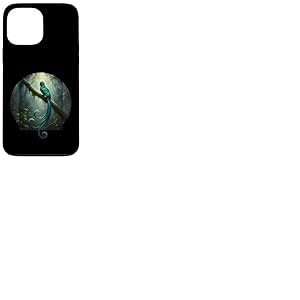Resplendent Quetzal Perched in A Misty Tropical Jungle Coque pour iPhone 13 Pro Max