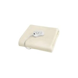 Malatec Couverture &Eacute;LECTRIQUE 3 Niveaux de Chauffage Parfaite pour r&eacute;chauffer Votre lit Dispose de Points d'attache pour lit ou Matelas 4597