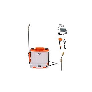 RURIS Pulv&eacute;risateur &Eacute;lectrique RSE 500 &ndash; R&eacute;servoir 5 L, Batterie 12V, Autonomie 4h, Lance m&eacute;tallique, 4 Buses incluses, &Eacute;cran LED