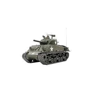 Tamiya 56048 1:16 RC US M4 Sherman 105 mm How. Char MSS – Kit de Construction de Char radiocommandé, modélisme radiocommandé, 1:16