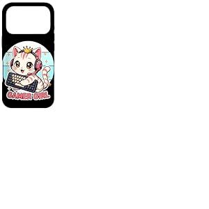 Gamer Girl Chat Mignon Gaming Mignon Video Game Girls Coque pour iPhone 17 Pro