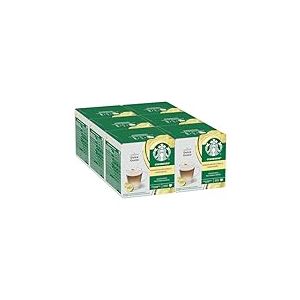 STARBUCKS Vanilla Macchiato by Nescafé Dolce Gusto, Capsules de Café 6 x 12 (72 Capsules)
