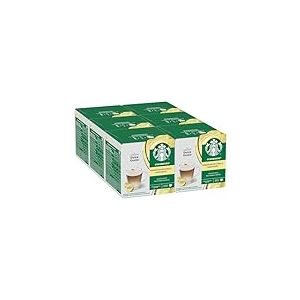 STARBUCKS Vanilla Latte Macchiato By Nescafe Dolce Gusto, Vanille, 6 x 12 Capsules