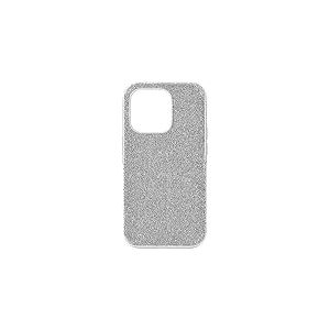 Swarovski Étui pour Smartphone High, iPhone 14 Pro, En Cristal Argenté