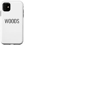Woods Coque pour iPhone 11