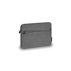 PEDEA Sacoche pour Tablette PC Fashion pour 10,1-11 Pouces (25,6-27,96 cm) Housse de Protection &Eacute;tui Case avec Compartiment pour Accessoires, Gris/Bleu 64060053, 10,1"