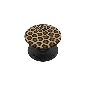Motif imprimé Animal, Femmes et Filles, imprimé léopard PopSockets PopGrip Adhésif