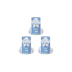 Glade&reg; Sense & Spray&trade; Recharge Pure Clean Linen Duopack - Infus&eacute; Aux Huiles Essentielles (Lot de 3)