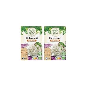 Jardin BiO &eacute;tic - Riz basmati long grain, 500 g (Lot de 2)