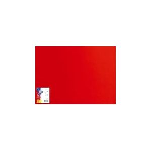 OXFORD Lot de 25 cartons à dessin en argile 50 x 70 cm DIN B2 Papier coloré pour loisirs créatifs 225 g/m² Rouge foncé