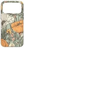 Motif Floral de Coquelicot californien Coque pour iPhone 17 Pro Max