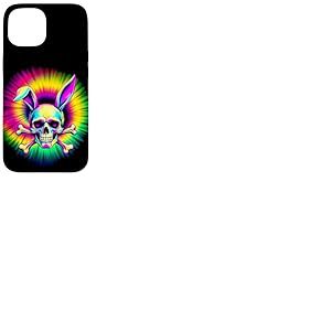 Lapin crâne psychédélique Coque pour iPhone 15